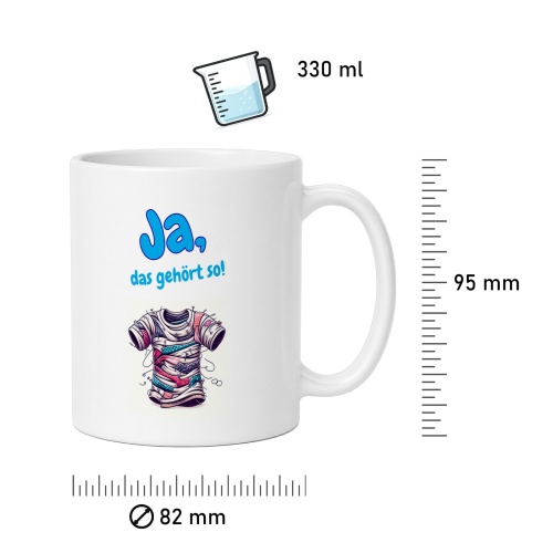 Tasse »Ja, das gehört so!«