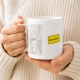 Tasse »Karlsruhe Stadtplan & Ortsschild«