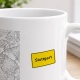 Tasse »Stuttgart Stadtplan & Ortsschild«