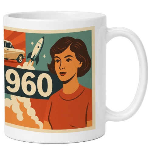 Tasse »1960 Retro-Design«