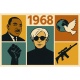 Tasse »1968 Pop-Art Kult & Frieden«