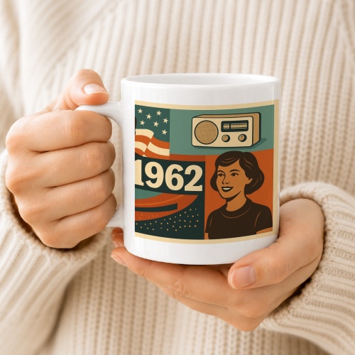 Tasse »Jahrgang 1962 – Retro Design«