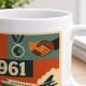Tasse »Jahr 1961 – Raumfahrt & Abenteuer«