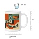Tasse »Jahr 1961 – Raumfahrt & Abenteuer«