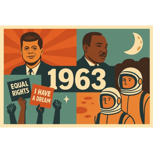 Tasse »1963 – Zeitgeschichte & Inspiration«