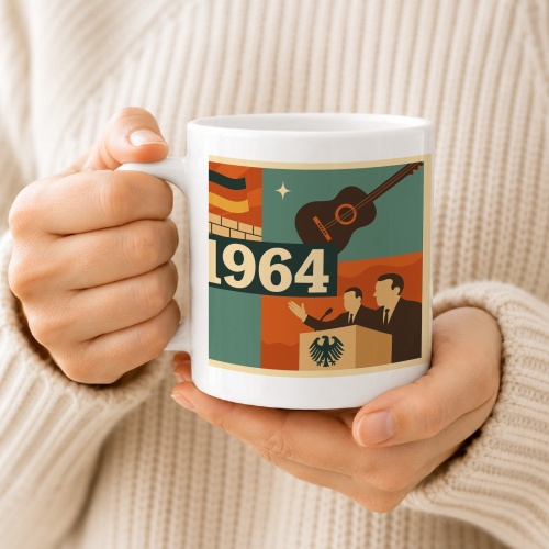 Tasse »1964 – Zeitgeschichte & Deutschland«