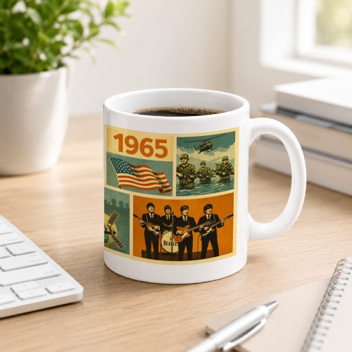 Tasse »1965 – Popkultur &...