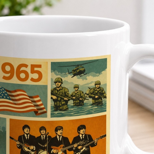 Tasse »1965 – Popkultur & Zeitgeschichte«