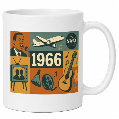Tasse »1966 Retro Motiv«