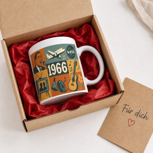 Tasse »1966 Retro Motiv«
