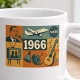 Tasse »1966 Retro Motiv«