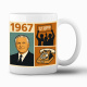 Tasse »1967 Zeitgeschichte Retro-Motiv«