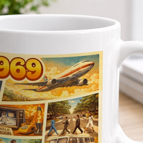 Tasse »1969 Retro-Highlights«