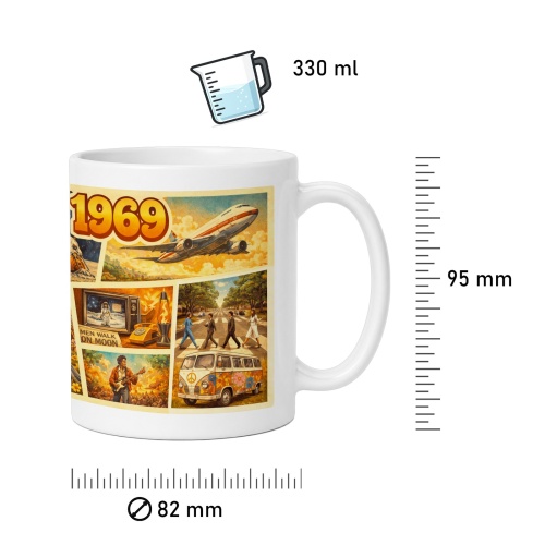Tasse »1969 Retro-Highlights«
