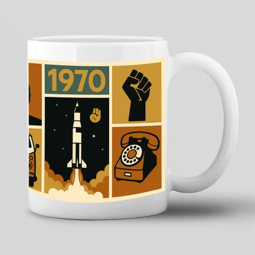 Tasse »1970 Retro-Design«