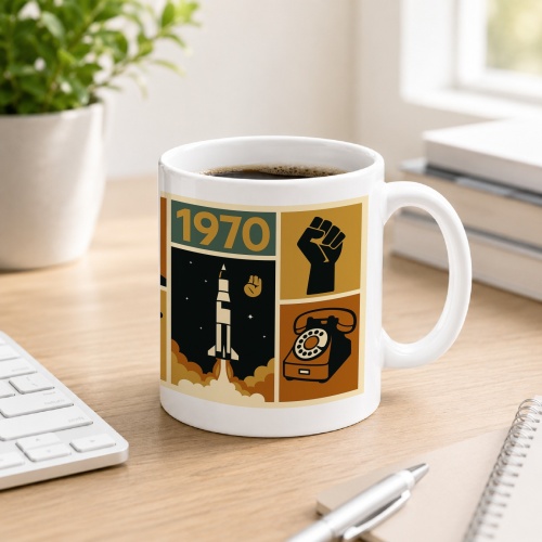 Tasse »1970 Retro-Design«