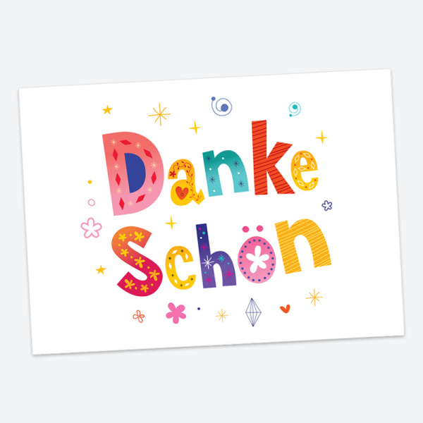 Ausgewählt: Ja, mit Grußkarte "Dankeschön"