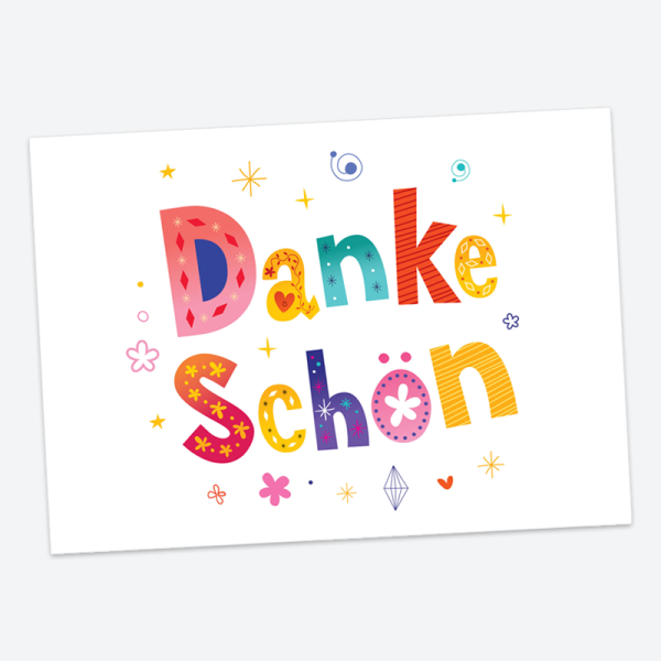 ✔️ mit Grußkarte "Dankeschön"